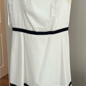 Ann Taylor Ivory and Black Dress